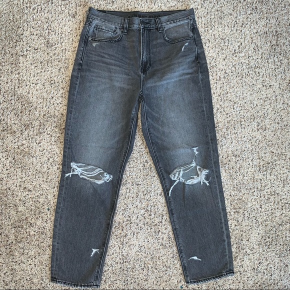 AE High Waisted Mom Jeans - Picture 1 of 6
